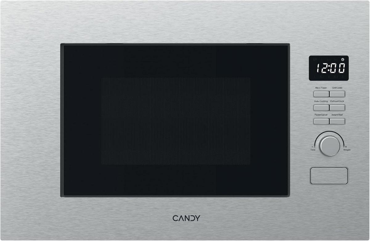 CANDY, Forno a microonde, CA38FL7NWBX, 20 litri, 800 W, Argento, acciaio inox, funzione grill