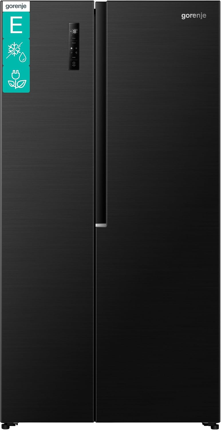 Gorenje, Frigorifero, NRS917E41BX, 91,1 × 178,6 × 61,5 cm, 544 L, 39 dB, Nero