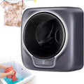 JJENXYYDS, Lavatrice, 3 kg, 55 dB, 700 giri/min, Bianco, acciaio inox, illuminazione LED
