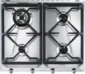Piano cottura, Smeg, Nero, acciaio inox