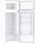 Candy Brush, Frigorifero, CELDP2450H, 205 litri, 39 dB, 2,4 kg/24h, Bianco