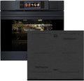 Kaiser, Piano cottura a induzione, 86 L, 60 cm, 59,4 x 59,4 x 57,5 cm, Grigio, illuminazione LED, funzione grill, 7 funzioni