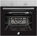 Forno elettrico, Ducati Elettrodomestici, 56 Litri, 2230 kW, 595 mm, Nero/Argento, alluminio, funzione grill