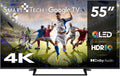 Smart Tech, Smart TV, 55QG06K2, 139 cm, Nero, USB, Bluetooth, Wi-Fi