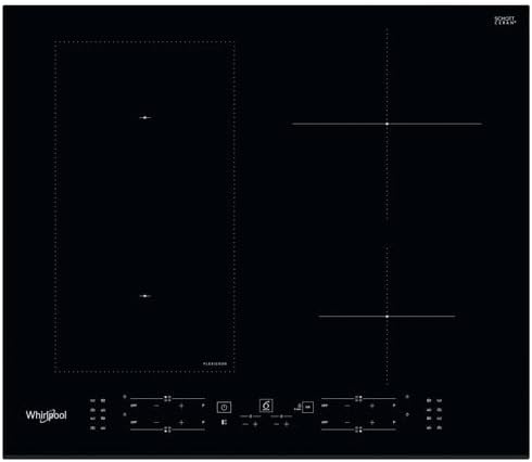 Piano cottura a induzione, B1160, Whirlpool, 7200 W, Nero, timer