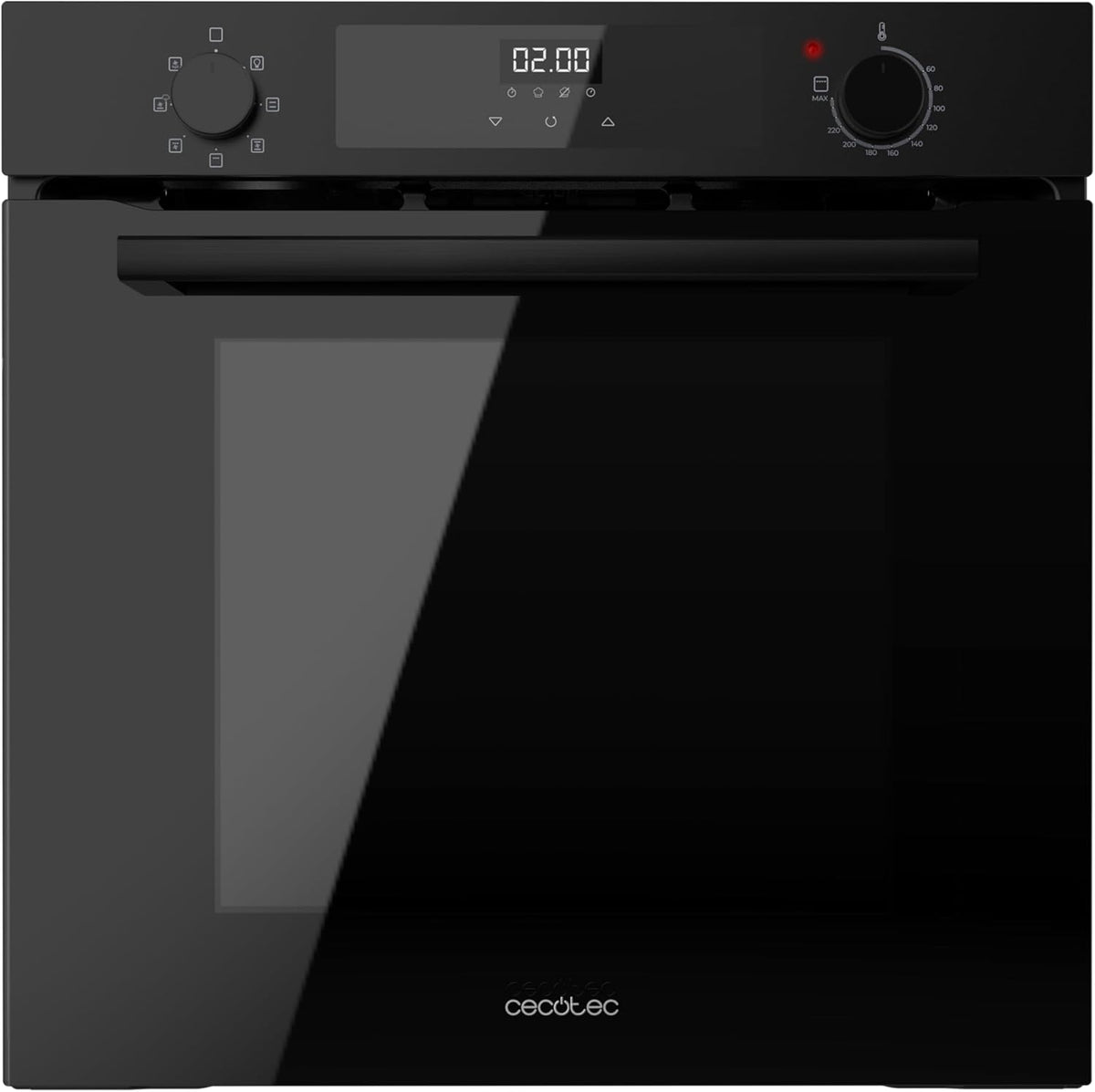 Cecotec, Forno elettrico, M226000, 60 cm, 2800 W, 72 L, Nero, funzione grill, 7 funzioni
