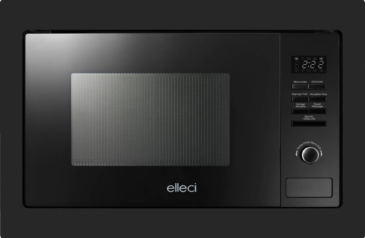 Elleci, Forno a microonde, FGSP28159WS, 28 litri, 1450 W, 230 V, Nero, funzione grill