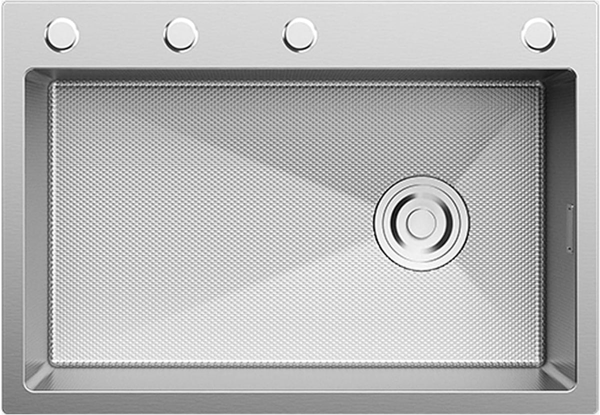 WIQUYBML, Lavatrice, 45 cm, 22 cm, 8,66 pollici, Argento, acciaio inox