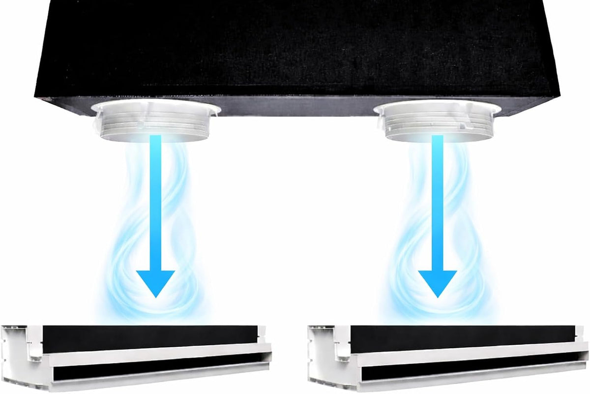 GM TERMOIDRAULICA.IT IL TUO CLIMA, Condizionatore, 300 mm, 94 V, 30 mm, Bianco, alluminio