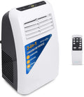 SereneLife, Condizionatore portatile, SLPAC7EU, 7,000 BTU, 2.4 kg, 900 W, Bianco, telecomando, timer