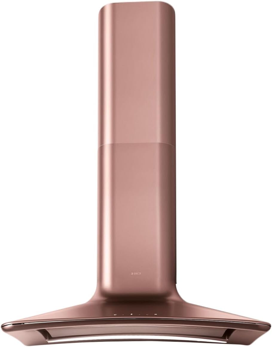 Elica, Cappa aspirante, RAME/A/85, 85 cm, 3 V, 580 m³/h, Nero/Argento, alluminio, illuminazione LED