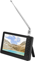 Zunate, Smart TV, 1080P, 5 Pollici, 2 W, 220 V, Nero, illuminazione LED, USB, telecomando