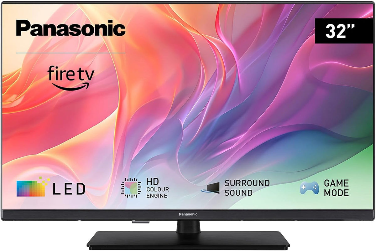 Panasonic, Smart TV, TV-32S55AEZ, 32 pollici, Nero, illuminazione LED, USB, Bluetooth, telecomando, funzionamento senza fili