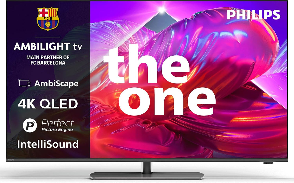 PHILIPS, Smart TV, 43PQS9011/12, Nero, illuminazione LED
