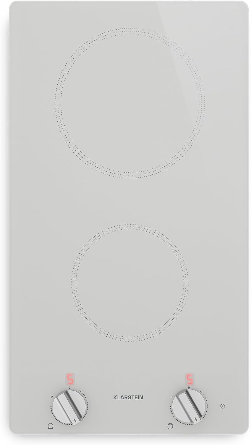 KLARSTEIN, Piano cottura a induzione, 3500 W, 30 cm, Nero, protezione dal surriscaldamento