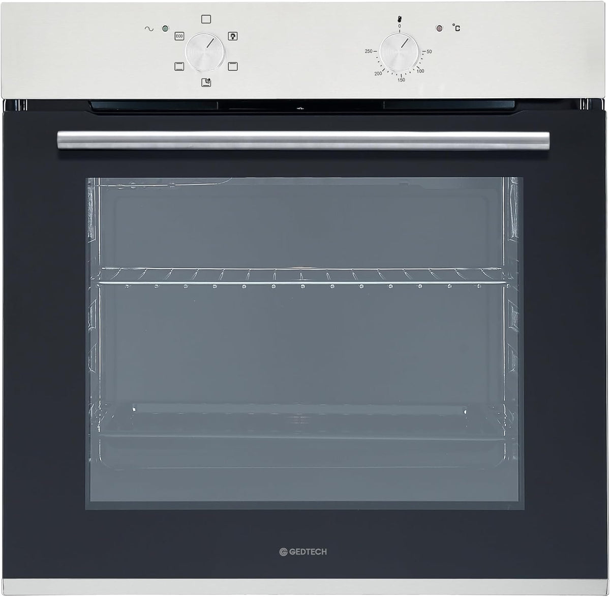 GEDTECH, Forno da incasso, GFO76IX, 76 L, Argento, acciaio inox, funzione grill