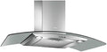 Turbo Air, Cappa aspirante, IX/A/90, 90 cm, 62 dB, 900 mm, Argento, acciaio inox