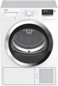Beko, Asciugatrice, DRY833CI, 8 kg, 84,6 x 59,5 x 65,4 cm, Bianco, pompa di calore