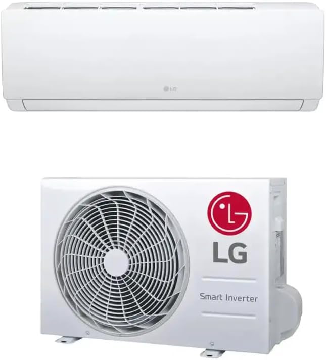 LG, Condizionatore, R32, 9000 btu, Grigio, motore inverter