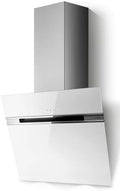 Elica, Cappa aspirante, WH/A/60, 757 m³/h, 2,5 W, 598 mm, Bianco, acciaio inox, illuminazione LED, Bluetooth, Wi-Fi, timer, spegnimento automatico