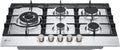 LG, Piano cottura a gas, CBGZ3016S, 75 cm, 11,5 kW, Argento, acciaio inox