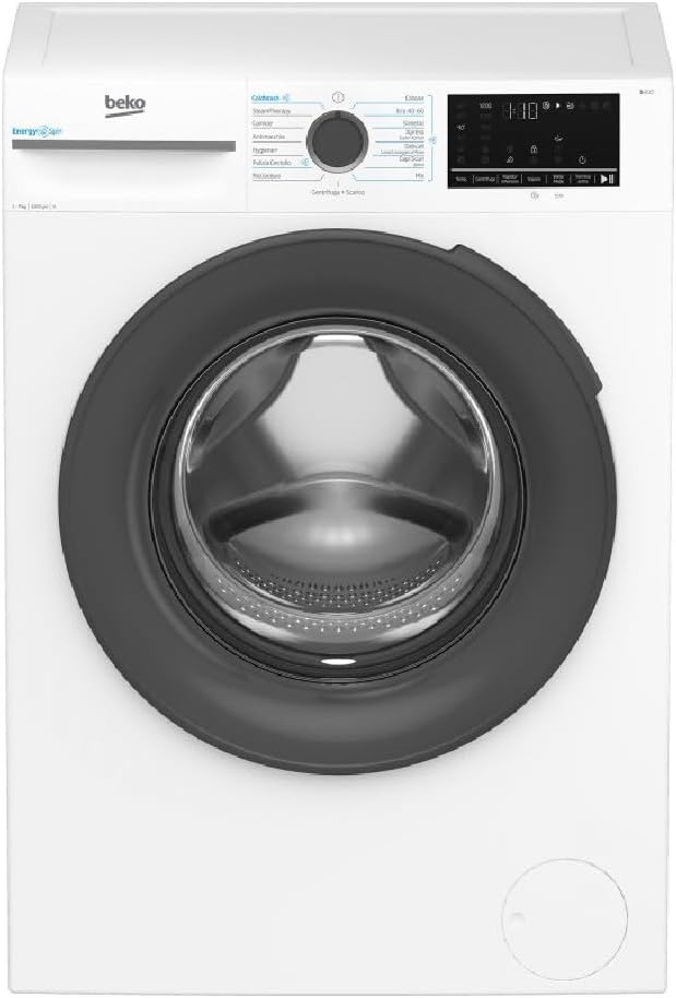 Beko, Lavatrice, 1200G, 45 CM, 7 KG, Bianco, motore inverter
