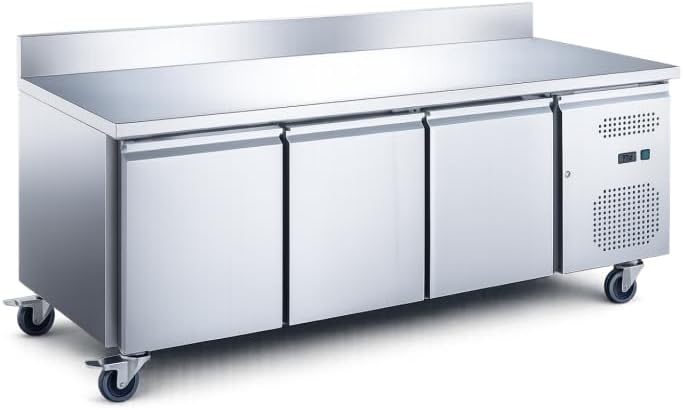 Générique, Vetrine frigorifere, 580 L, 600 x 400 mm, 2°C, Nero, acciaio inox
