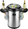 Fayelong, Frigorifero, 850 mm, 510 x 510 x 850 mm, 50 L, Bianco, illuminazione LED