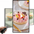 Monitor, SPECIALBIEGEBUY, 43 pollici, 3 cm, Nero, illuminazione LED, USB, Wi-Fi, telecomando, spegnimento automatico