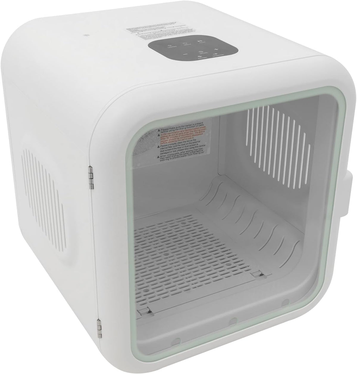 CAIYGG, Asciugatrice, 800 W, 62 l, 22 – 45 °C, Trasparente