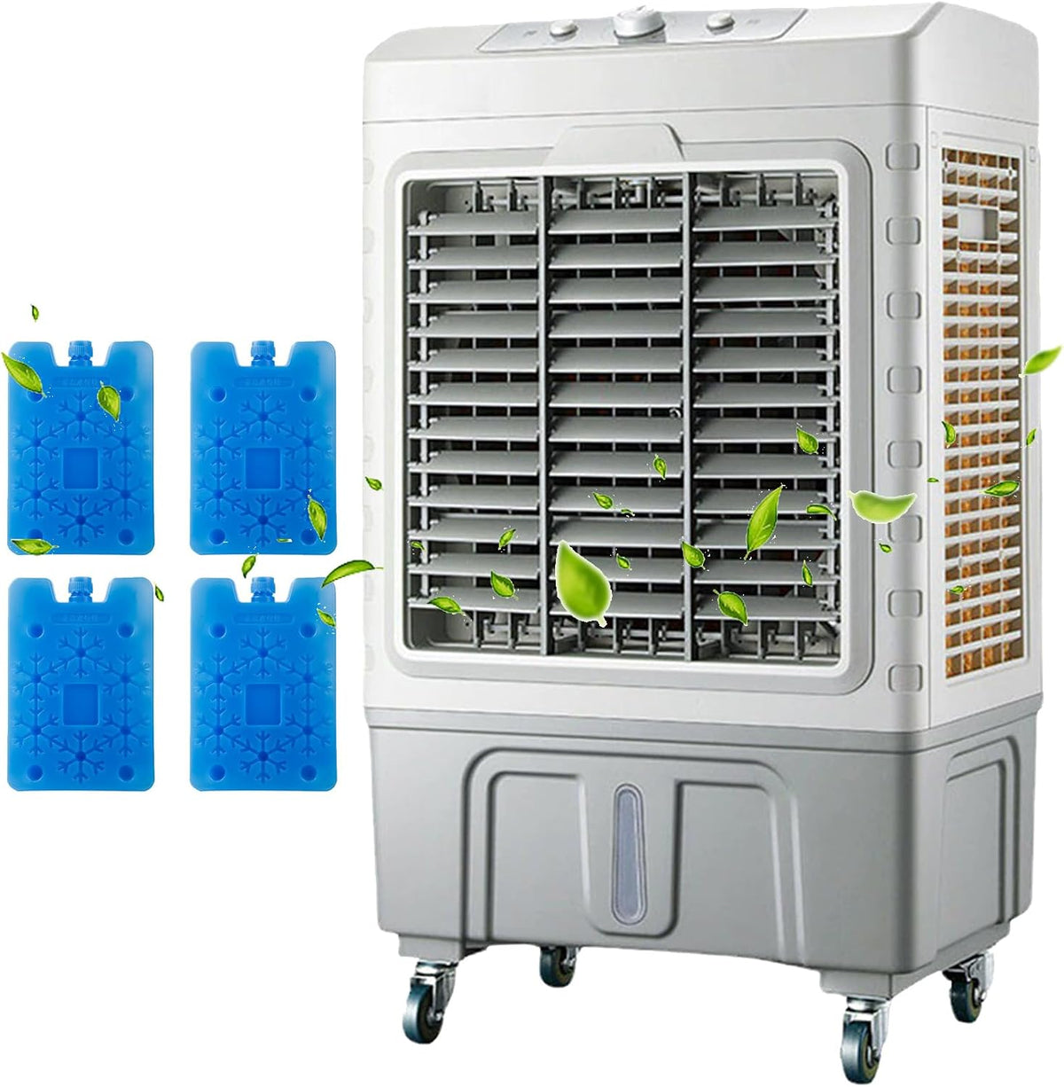 Condizionatore portatile, LaYiQimn, 55 litri, 150 W, Bianco, 3 in 1