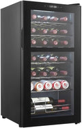 Cavin, Cantinetta vino, 28 bottiglie, Nero, illuminazione LED