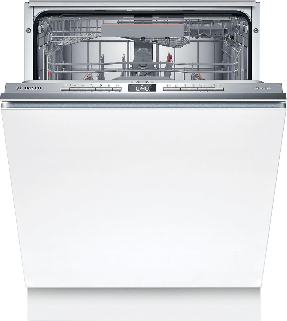 Bosch, Lavastoviglie, SMV4HDX53E, 60 cm, Argento, illuminazione LED
