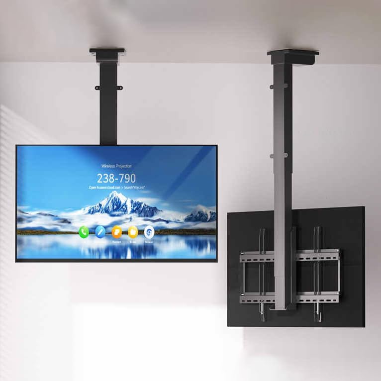RAJYQODIS, Smart TV, 70 Pollici, 60 kg, 1730 mm, Nero, telecomando