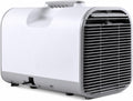 GZGHRZQS, Condizionatore, 420 W, 50×28×30 cm, 4095 BTU, Nero, illuminazione LED, telecomando, timer