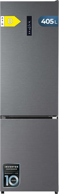 Cecotec, Frigorifero, 37 dB, Nero, acciaio inox, motore inverter