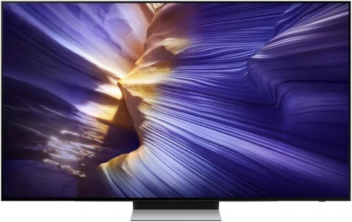 Smart TV, QE77S95FATXZT, Samsung, 77 Pollici, 1893 x 1153 x 185 mm, 139,7 cm, Nero, USB, Bluetooth, Wi-Fi, spegnimento automatico
