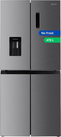 GEDTECH, Frigorifero, GMP470IXT, 470 L, Argento, acciaio inox, No Frost