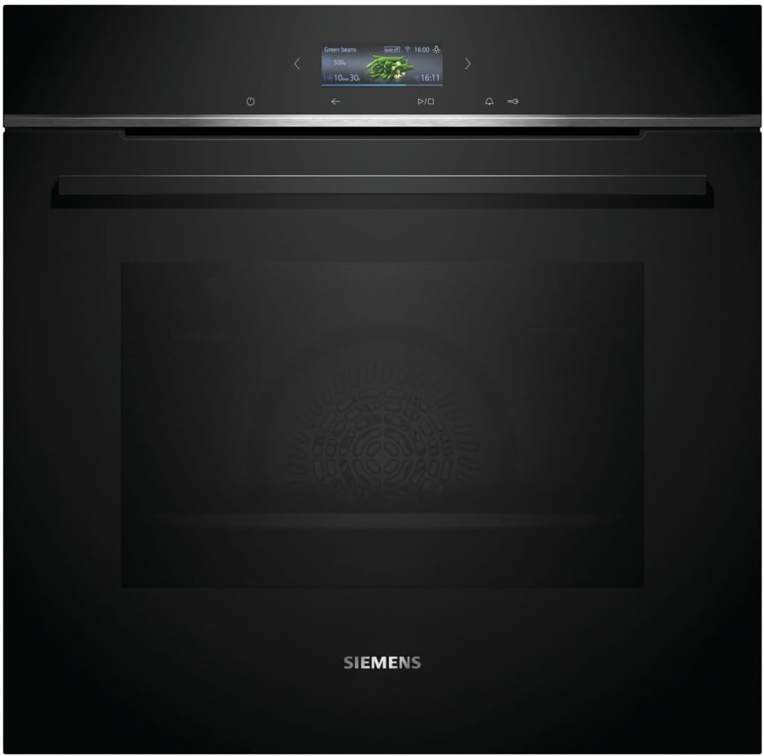 SIEMENS, Forno da incasso, HB734G1B1, 60 x 60 cm, Nero, autopulizia, funzione grill, Airfryer