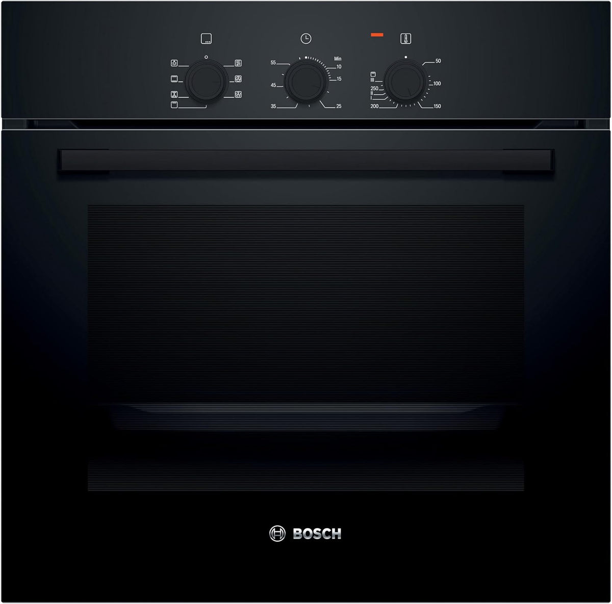 Bosch, Forno da incasso, HBF011BA2, 50 °C, Nero, funzione grill