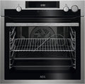 AEG, Forno da incasso, BSE572360M, 3380 W, 72 L, 30°C, Argento, illuminazione LED, timer, funzione grill, 9 Funzioni