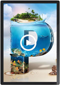 Monitor, 3 cm, Nero, alluminio, illuminazione LED, USB, Wi-Fi