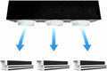 GM TERMOIDRAULICA.IT IL TUO CLIMA, Condizionatore, 300 mm, 150 mm, 30 mm, Bianco, alluminio