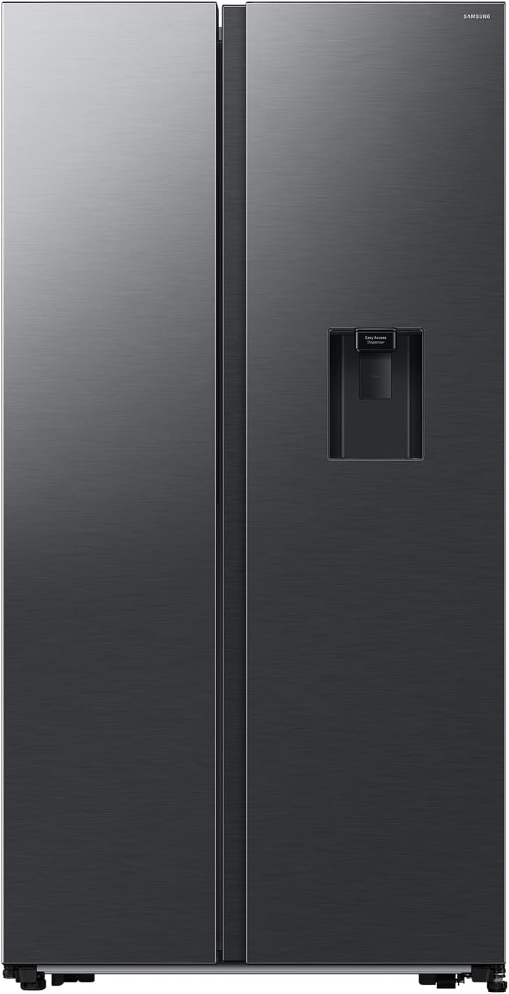 Frigorifero, RS57DG410EB4/EF, Samsung, 91,2 x 178 x 65,4 cm, 208 L, Nero, Wi-Fi, No Frost, motore inverter