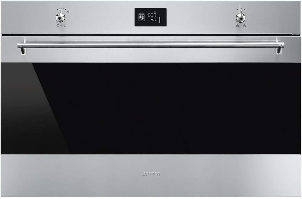 Smeg, Forno elettrico, SF9390X1, 115 L, 3100 W, Nero/Argento, acciaio inox