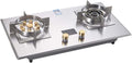 THEGA, Piano cottura a gas, 5,2 kW, Argento, acciaio inox