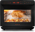 OUNIN, Forno elettrico, 24 L, 1600 W, 100°C, Nero/Argento, acciaio inox, autopulizia, Airfryer