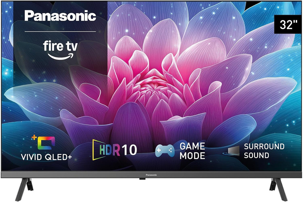 Panasonic, Smart TV, TV-32S65C, Nero, Bluetooth, funzionamento senza fili