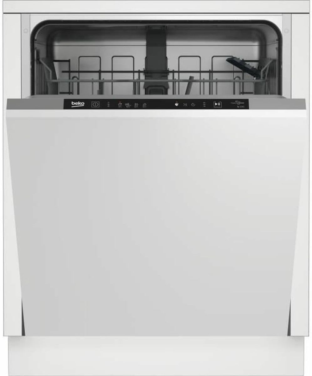 Beko, Frigorifero combinato, BDIN14320, 49 dB, Argento