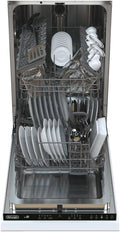 Lavastoviglie, L45P52E, De'Longhi, 45 cm, 45°C, 448 mm, Bianco, illuminazione LED